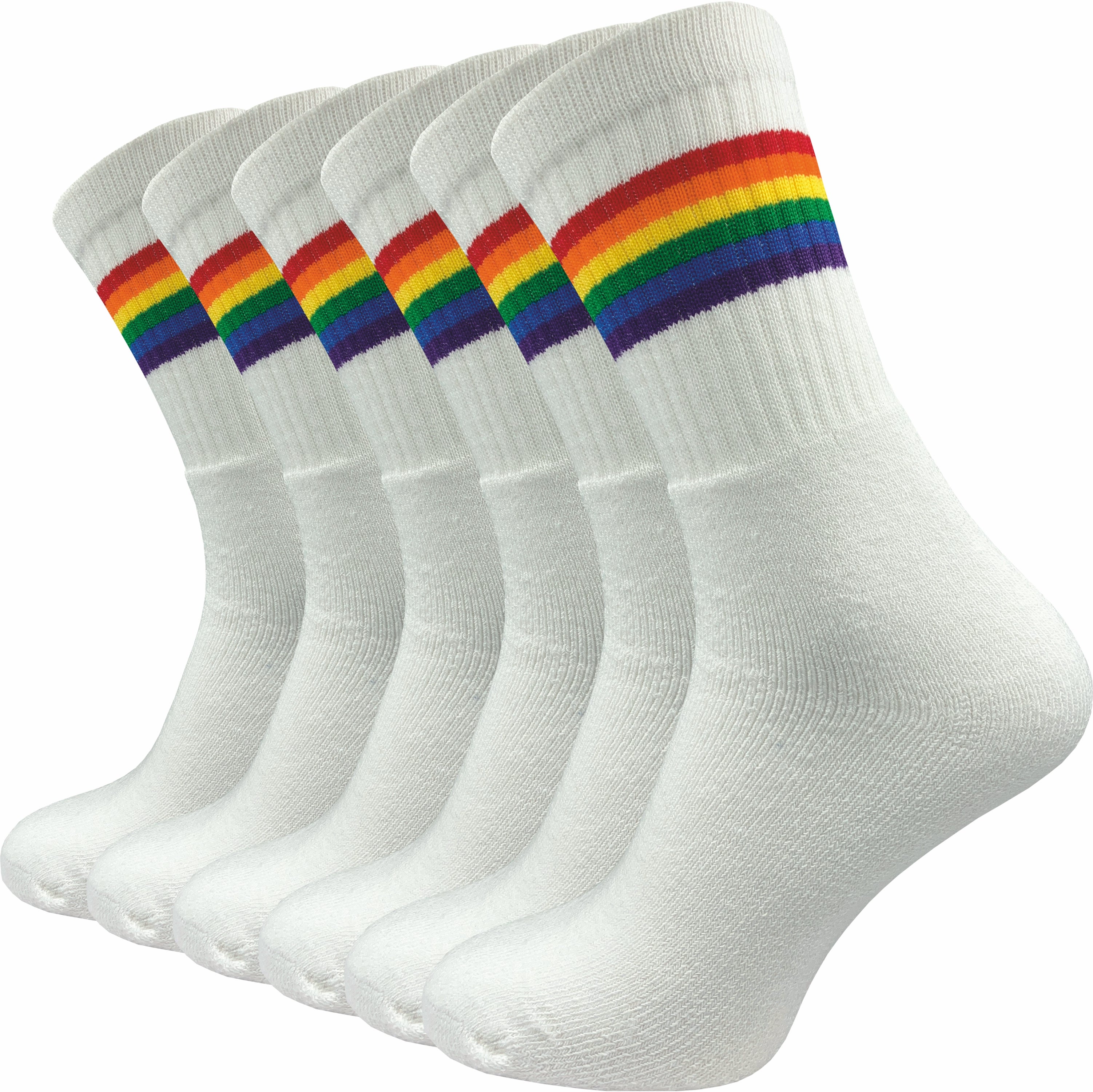 Socken Mit Regenbogen Flagge Pride LGBTQ Statement Zeigen Sie Ih socken-mit-regenbogen-flagge-pride-lgbtq-statement-zeigen-sie-ih