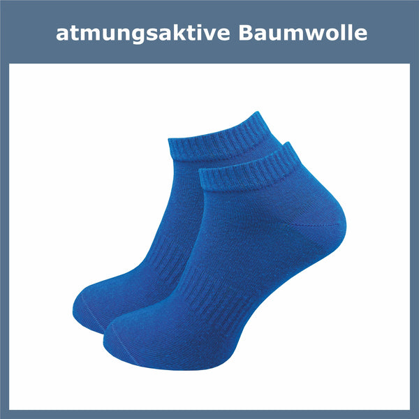 Kurze Sportsocken Damen & Herren (6 Paar) - GAWILO