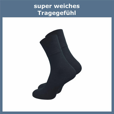 Bambus Socken ohne Gummidruck | Super weich dank Bambus-Viskose