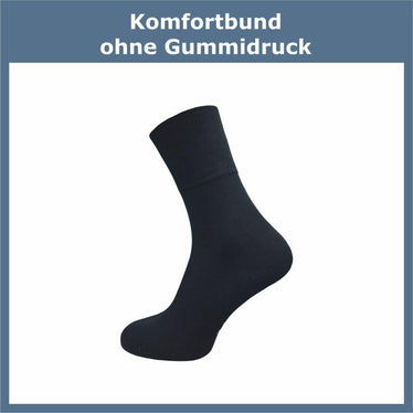Bambus Socken ohne Gummidruck | Super weich dank Bambus-Viskose
