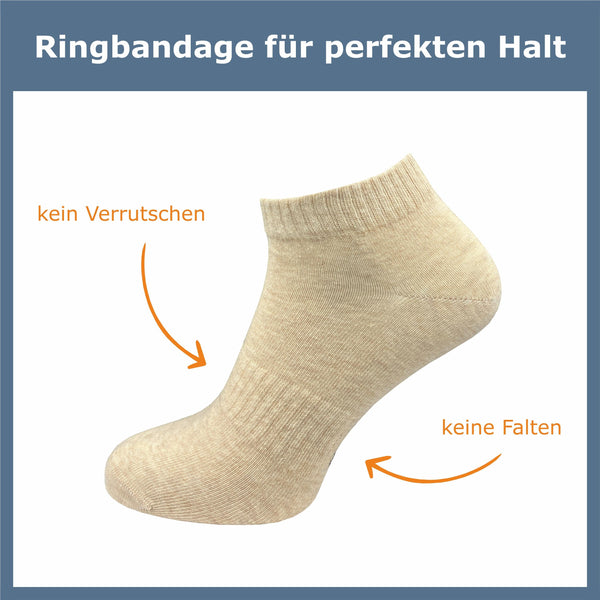Kurze Sportsocken Damen & Herren (6 Paar) - GAWILO